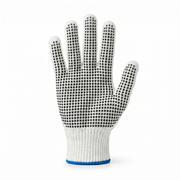 Cotton Dotted Gloves | 25 Dozen Case